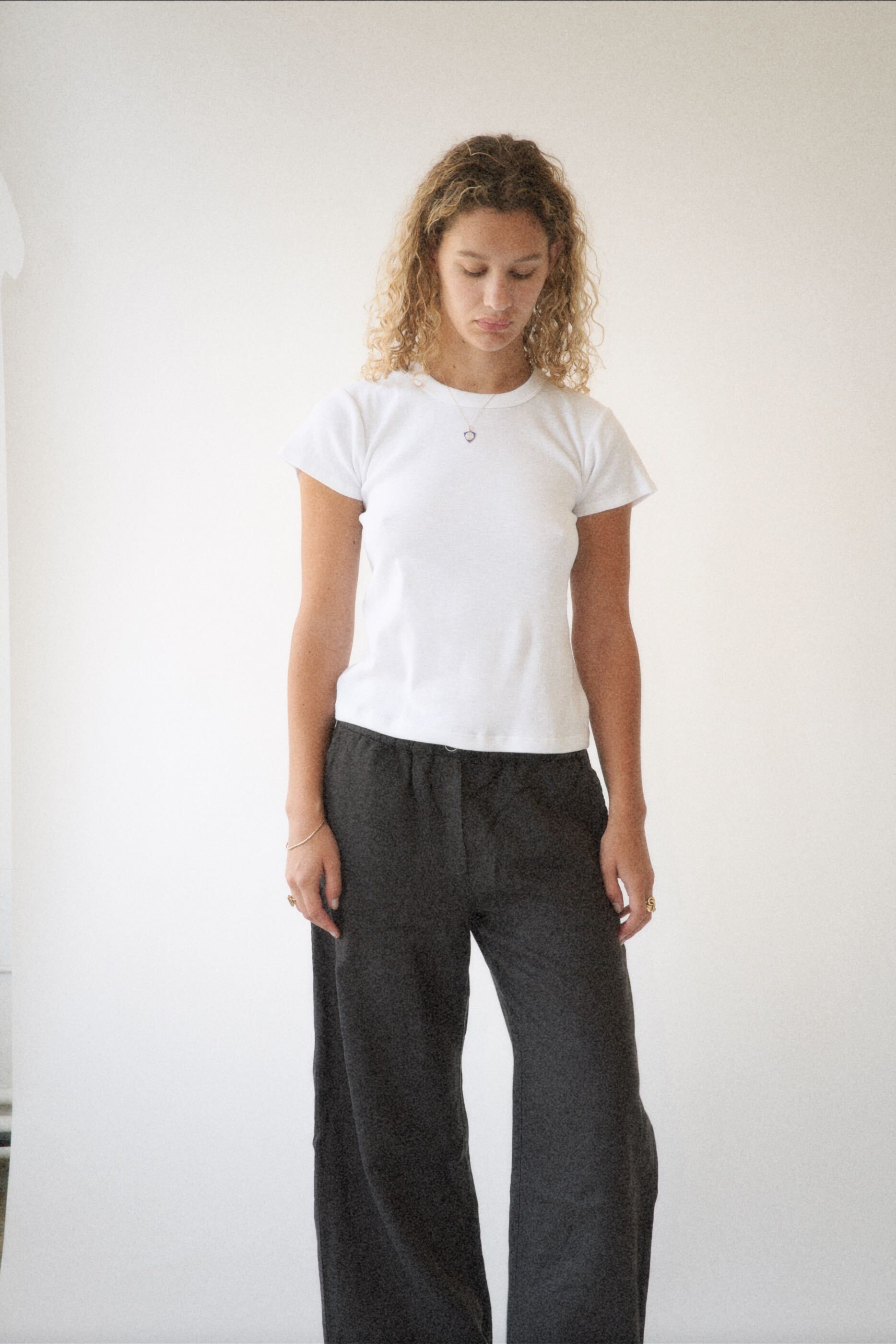 Vintage Slub Tee  The Perfect White Tee Shirt – LA RELAXED