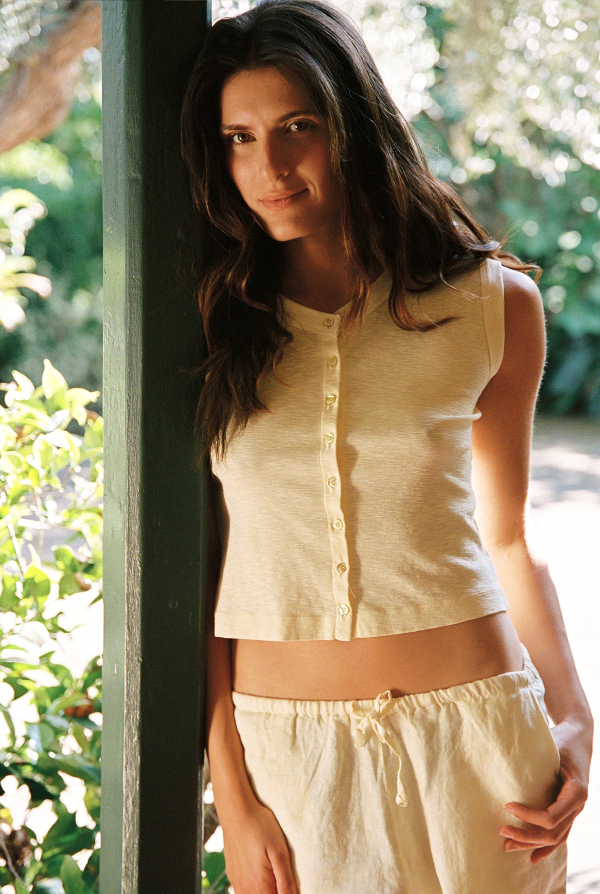 Auguste Slub Top