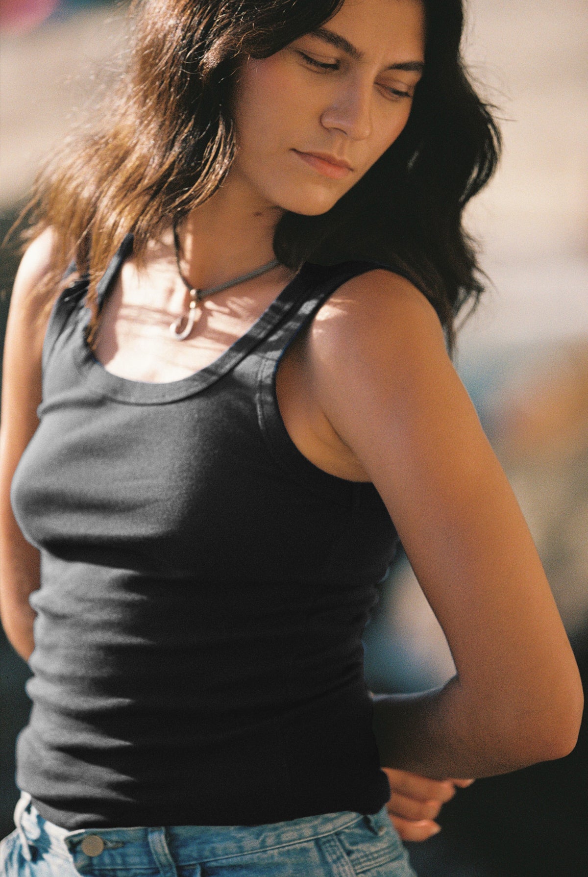 Organic Cotton Rib Tank Top | GOTS Certified Organic Cotton – LA