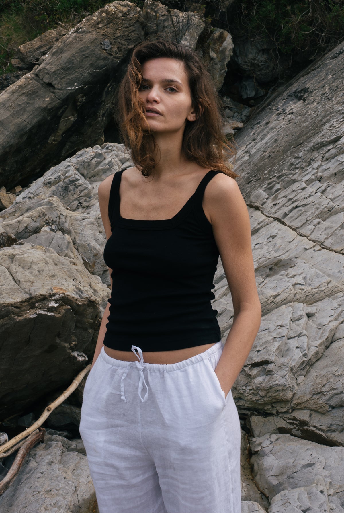 Square Organic Tank | Organic Tops and Tanks – LA RELAXED