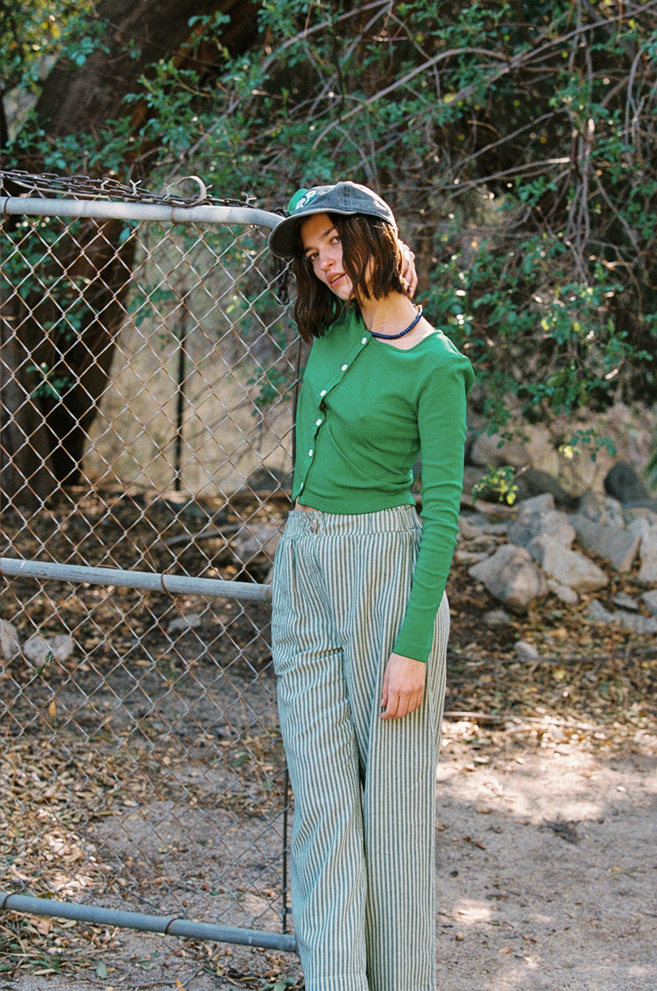 Stripe Washed Trouser | Women's Linen Pant – LA RELAXED