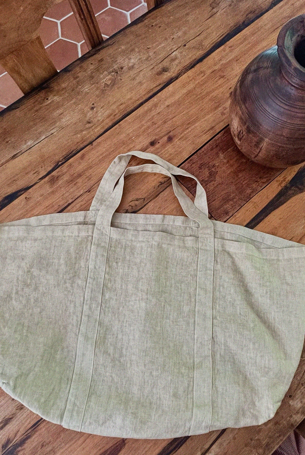 Linen Big Tote