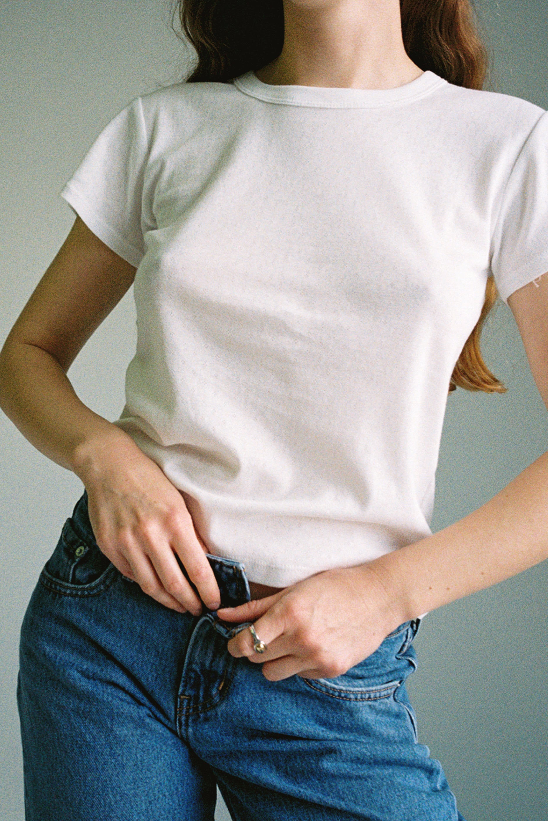 Pointelle Tee