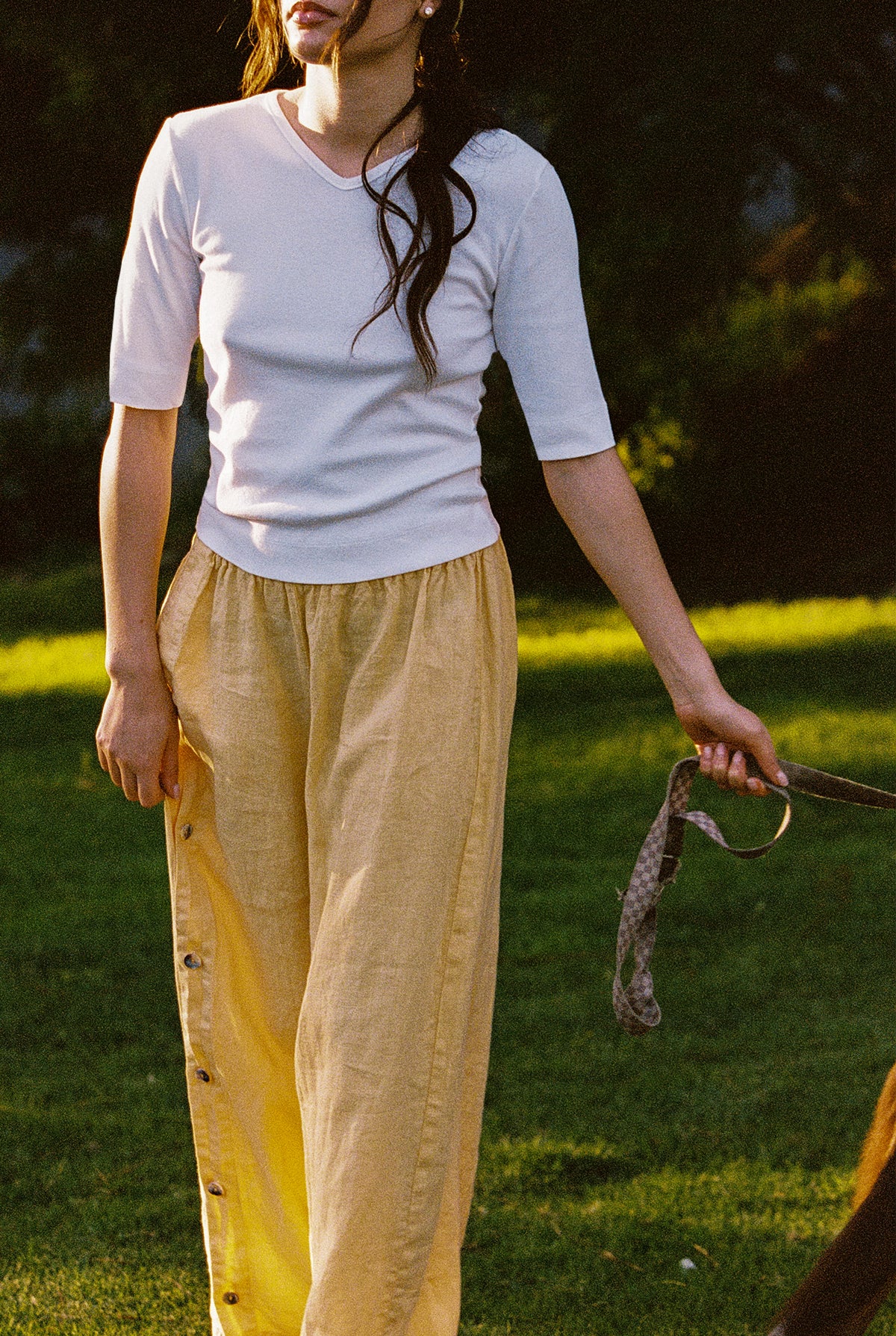 Linen Pant | Garment Dye Linen Pant – LA RELAXED