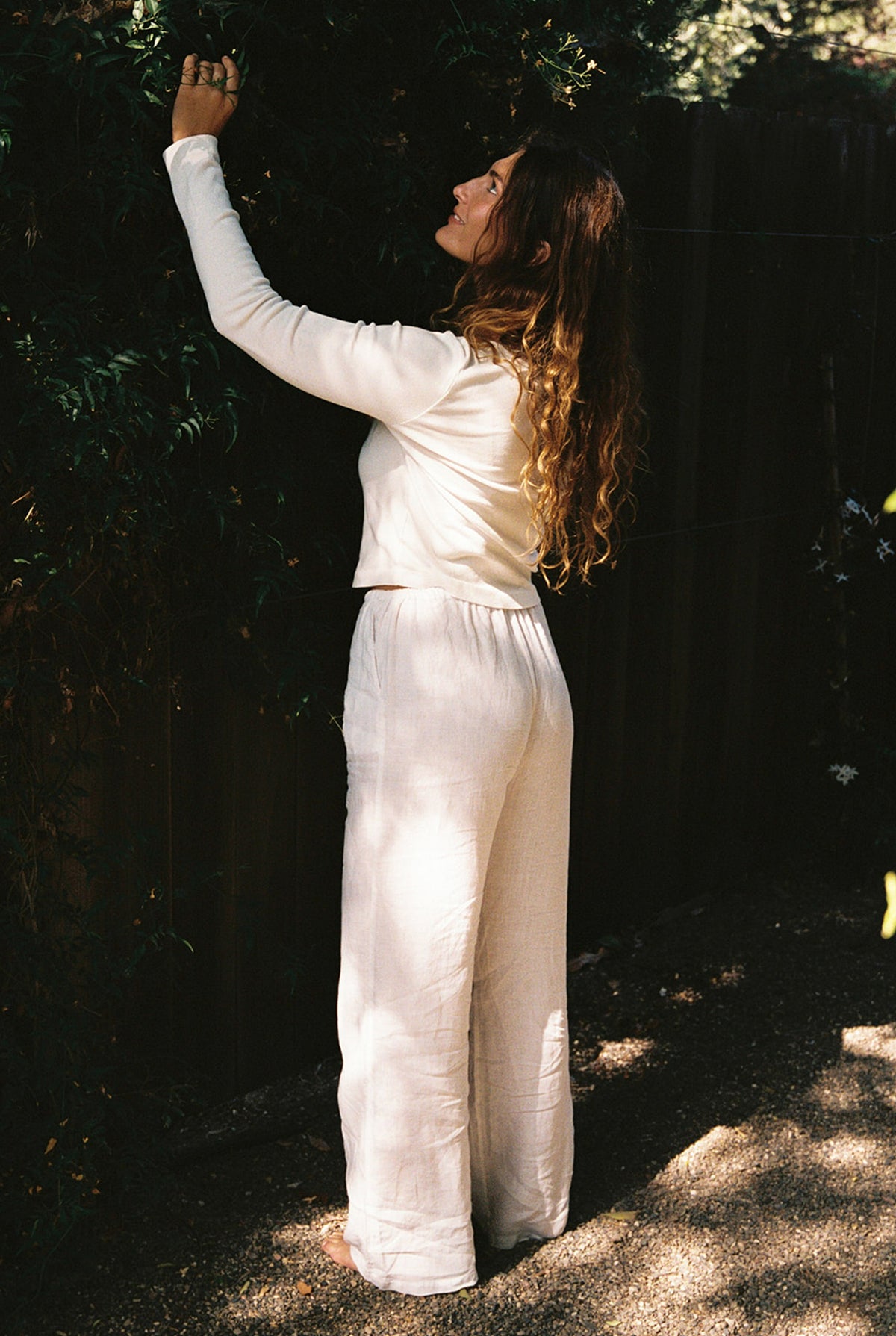 Linen Drawstring Pant