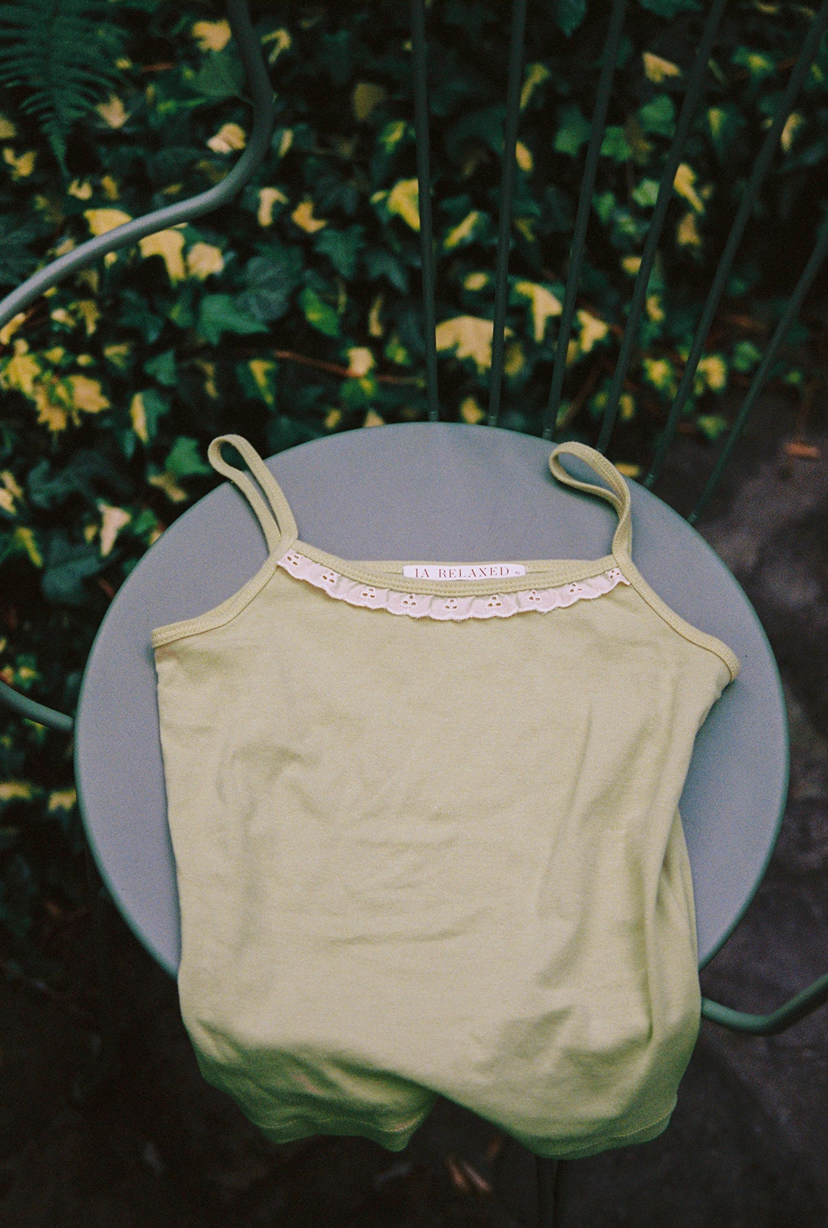 The Lace Trim Cami | Women's Organic Tops – LA RELAXED