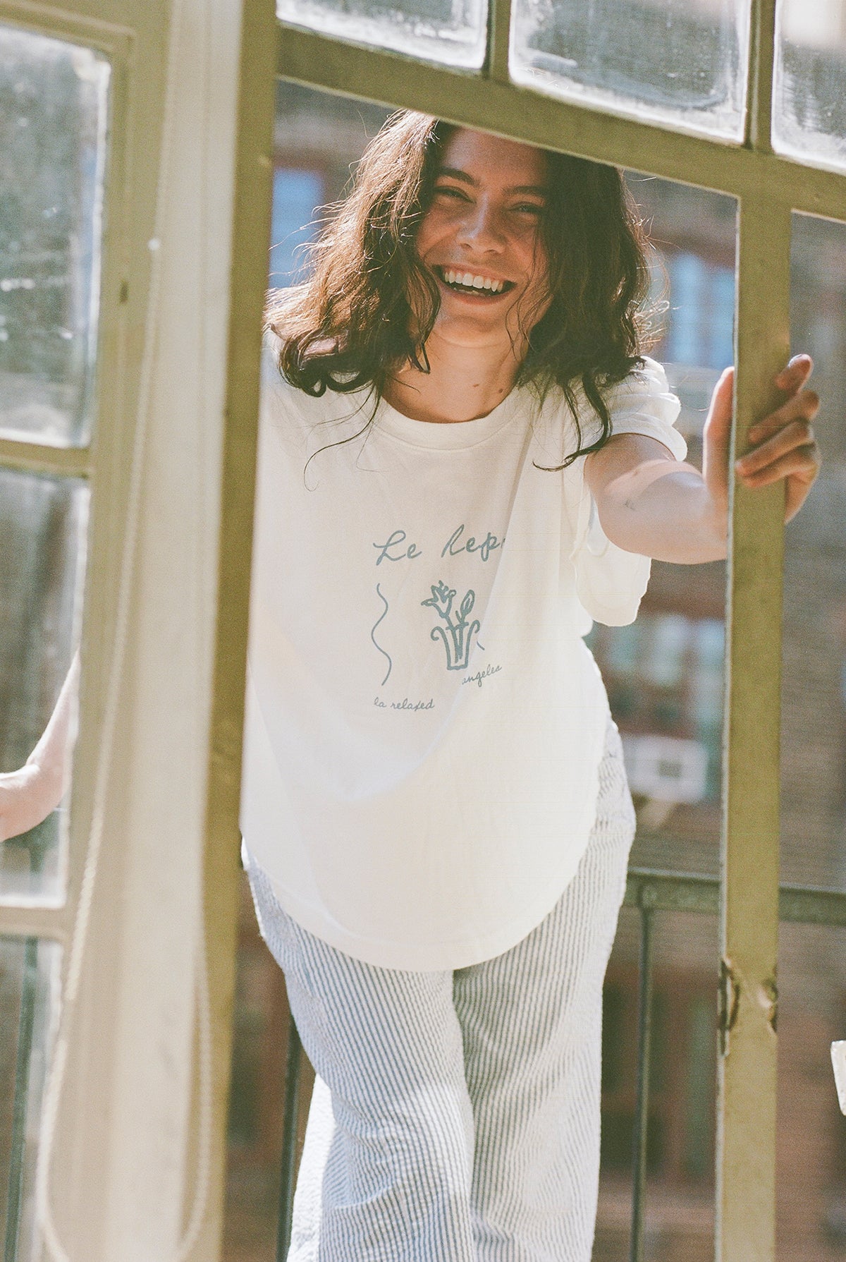 Organic Sleep Tee | Women's Organic Sleepwear – LA RELAXED