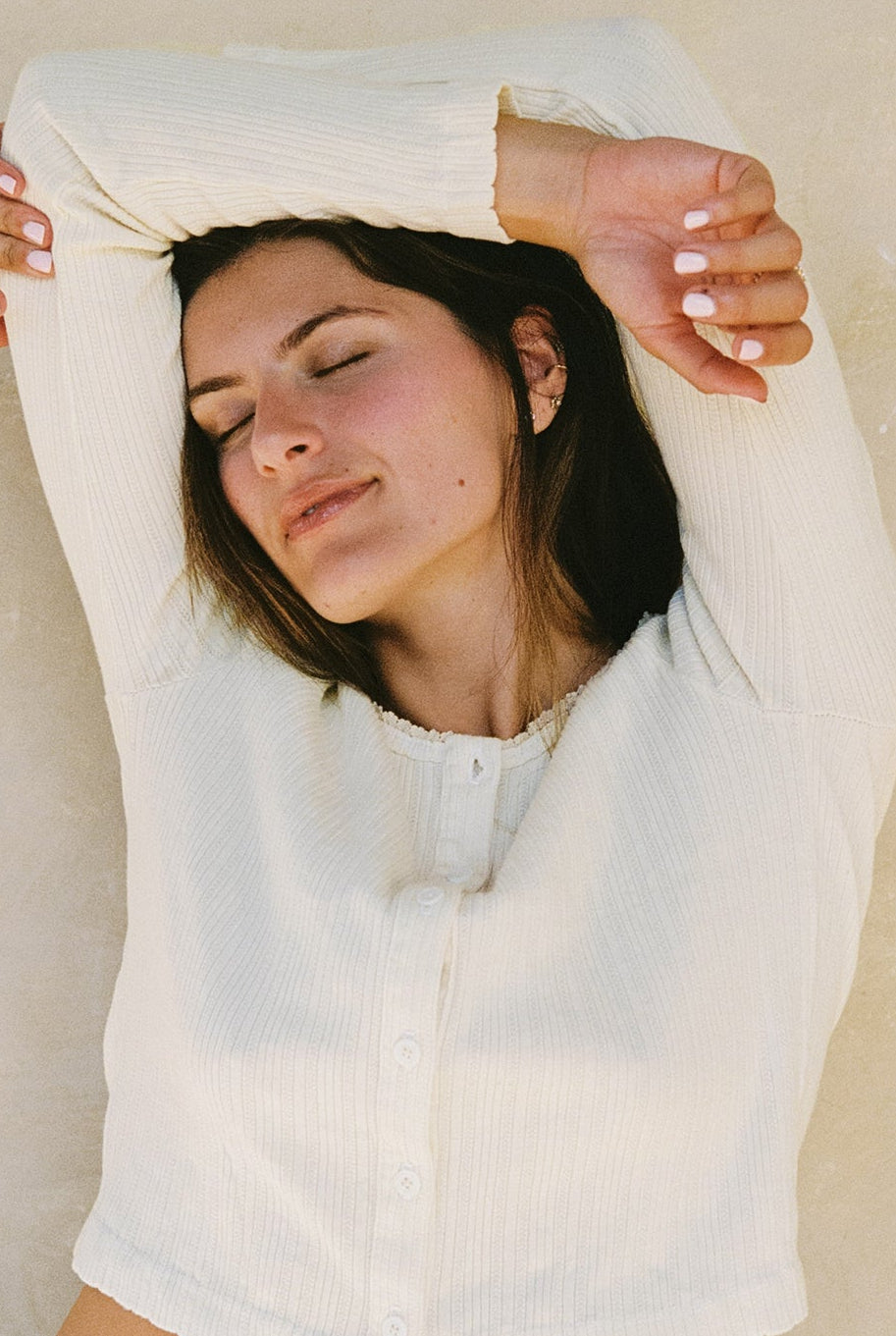 Posie Pointelle Cardigan – LA RELAXED