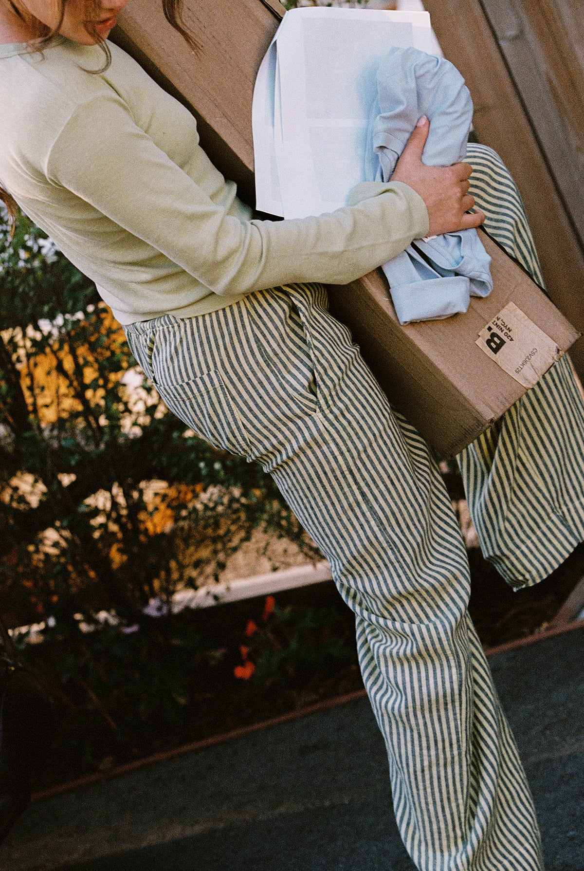 Laundered Stripe Pant – LA RELAXED