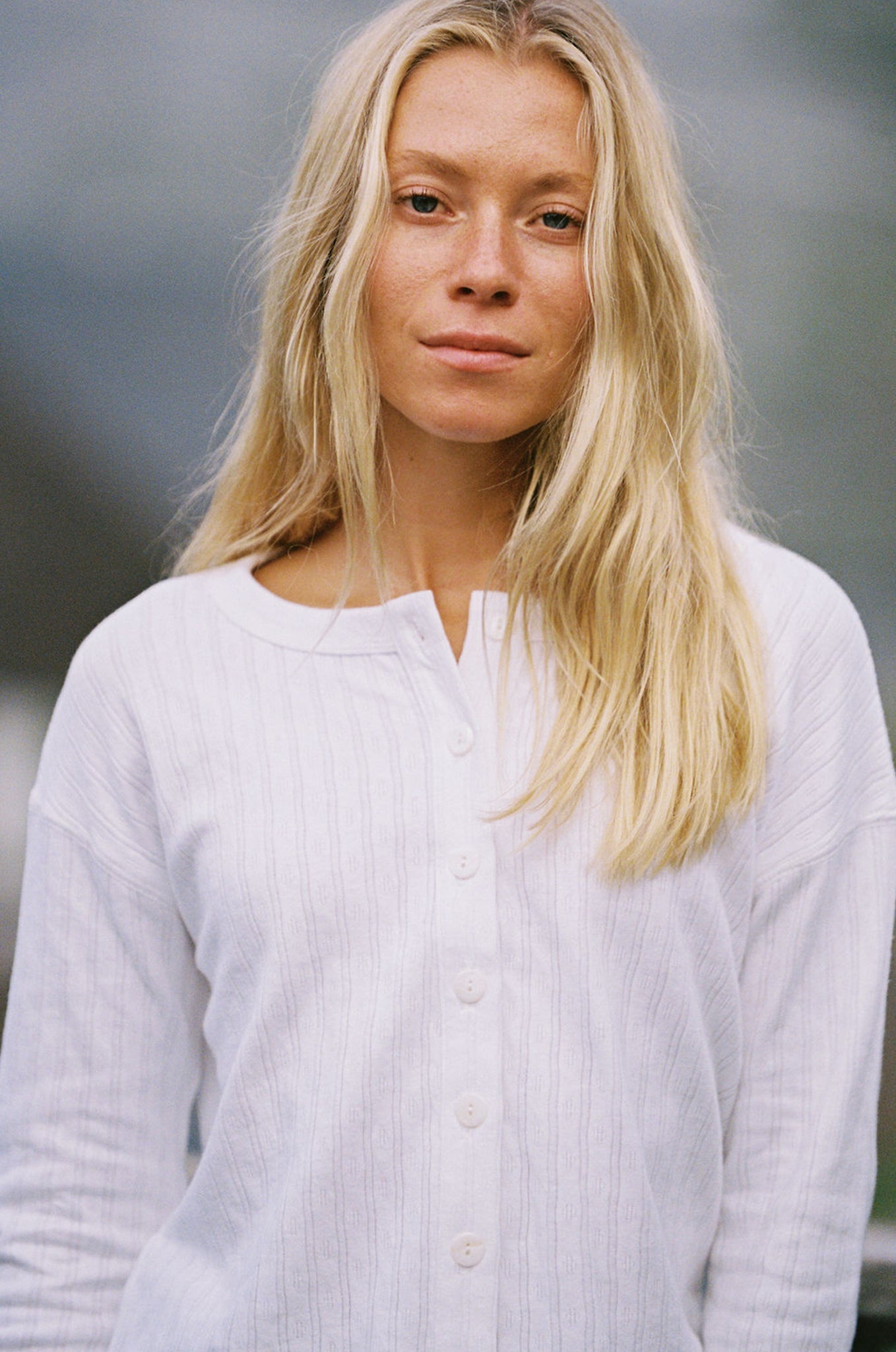 Thermal Pointelle Cardigan