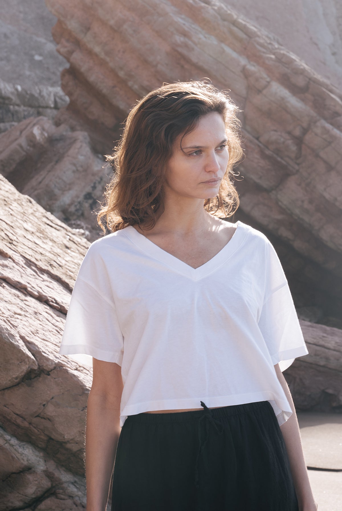 Deep V Tee
